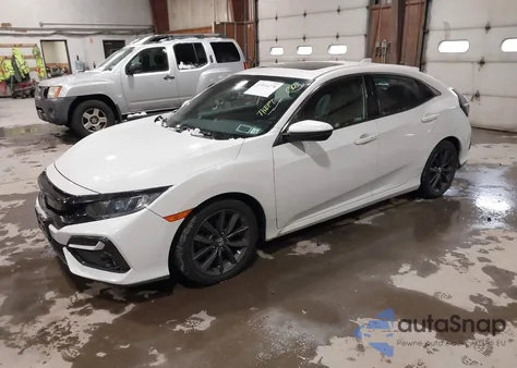 2020 Honda Civic Ex-L z USA, uszkodzony, nr VIN SHHFK7H89LU409609